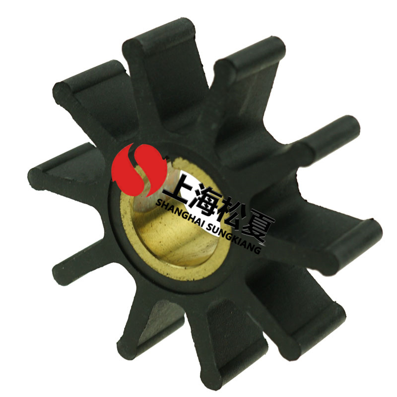 橡膠葉輪泵船舶規格尺寸示意圖